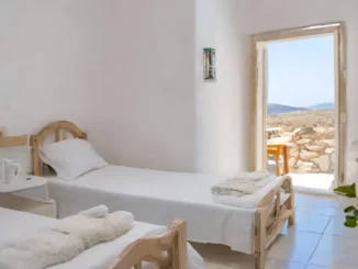 Des hébergements abordables pour 5 personnes près des plages à Naxos, Paros et Amorgos !