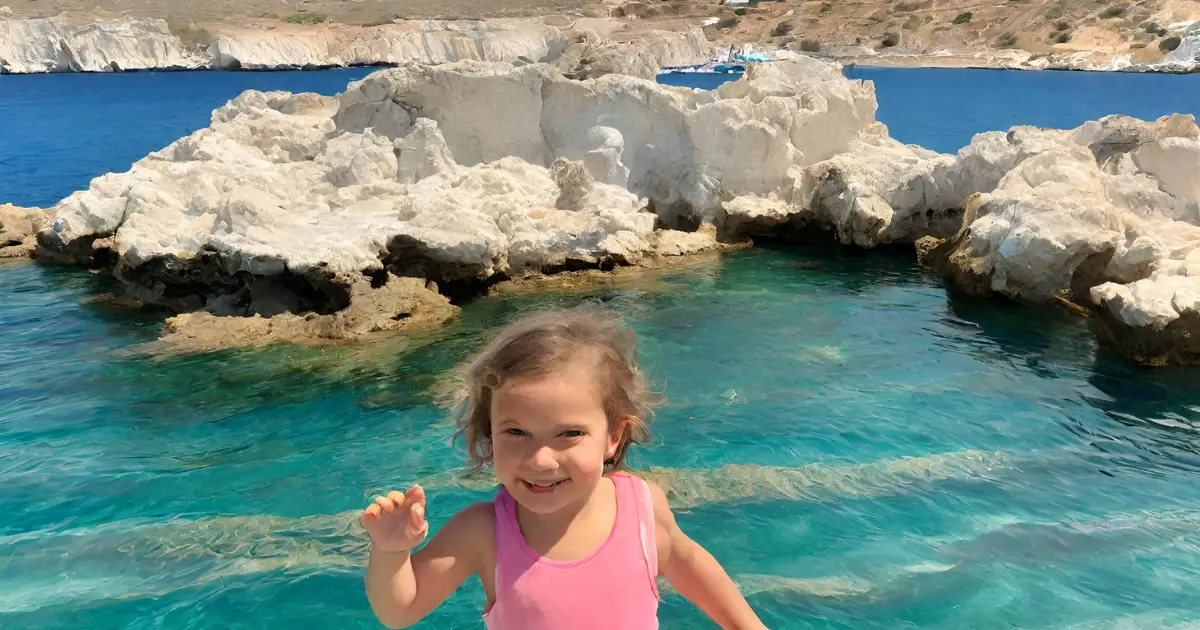 Vacances à Milos avec un enfant de moins de 5 ans : Clubs enfants et activités familiales recommandés sur l'île !
