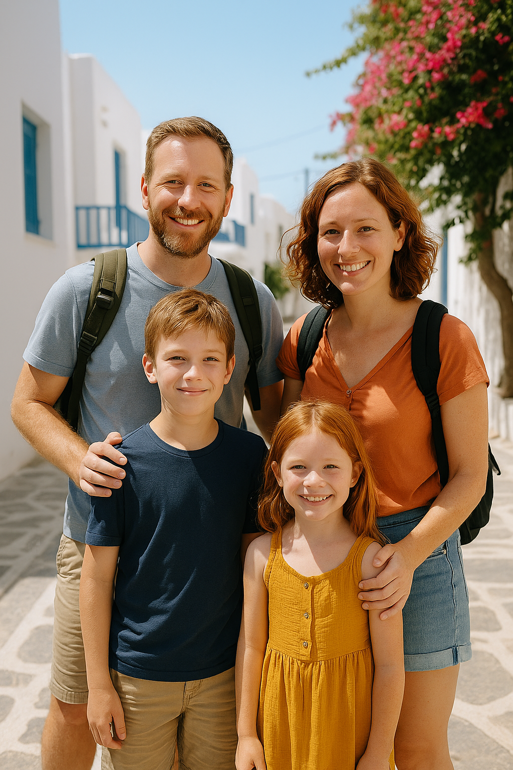 Claire & Thomas, partis avec leurs deux enfants de 7 et 11 ans