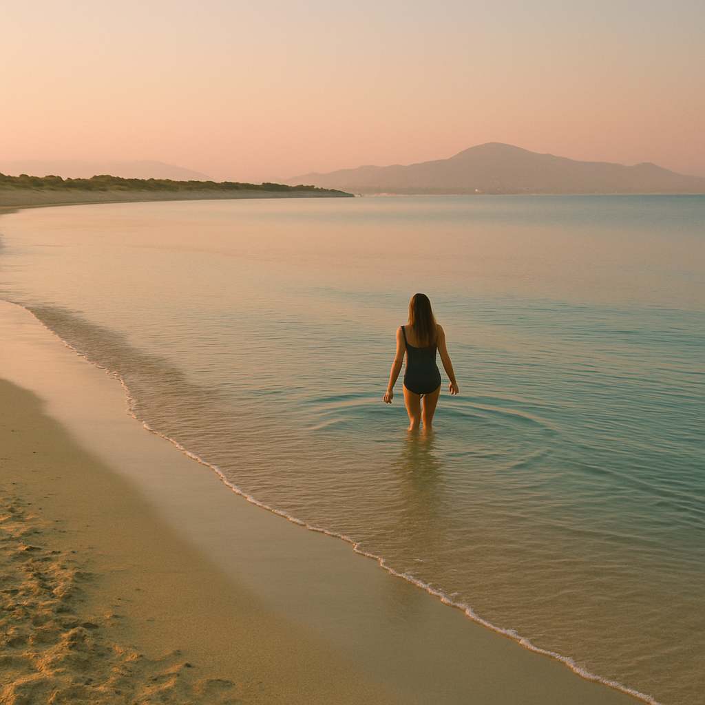 naxos plages