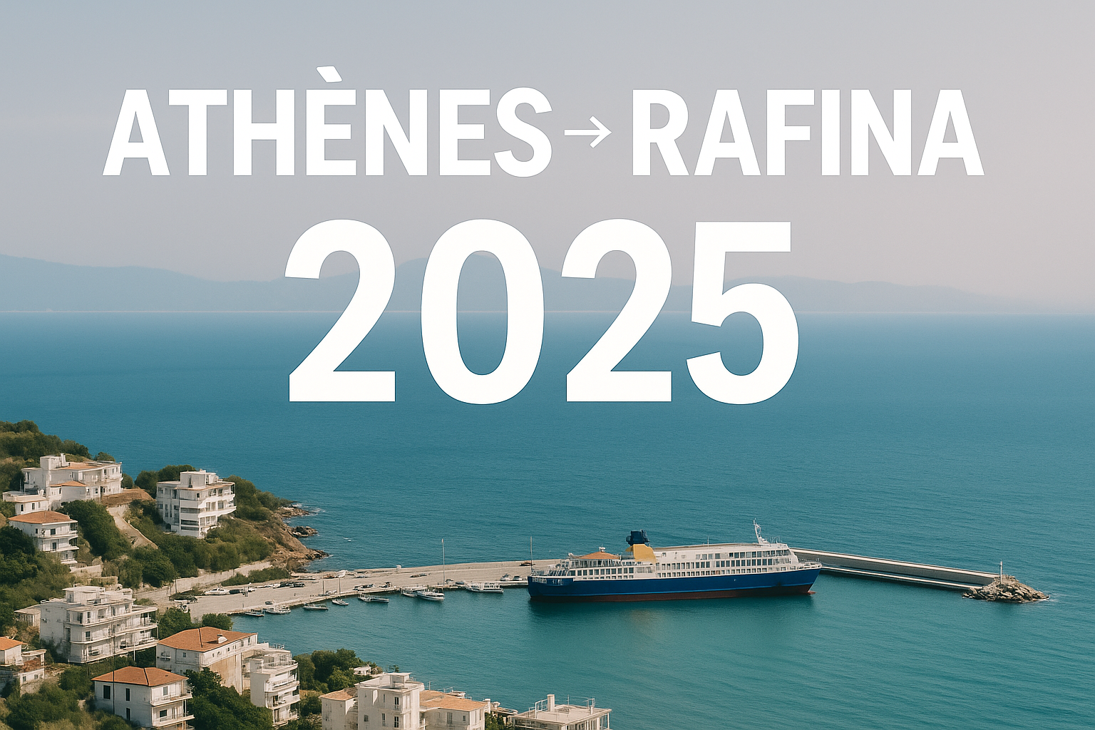 Athènes → Rafina 2025