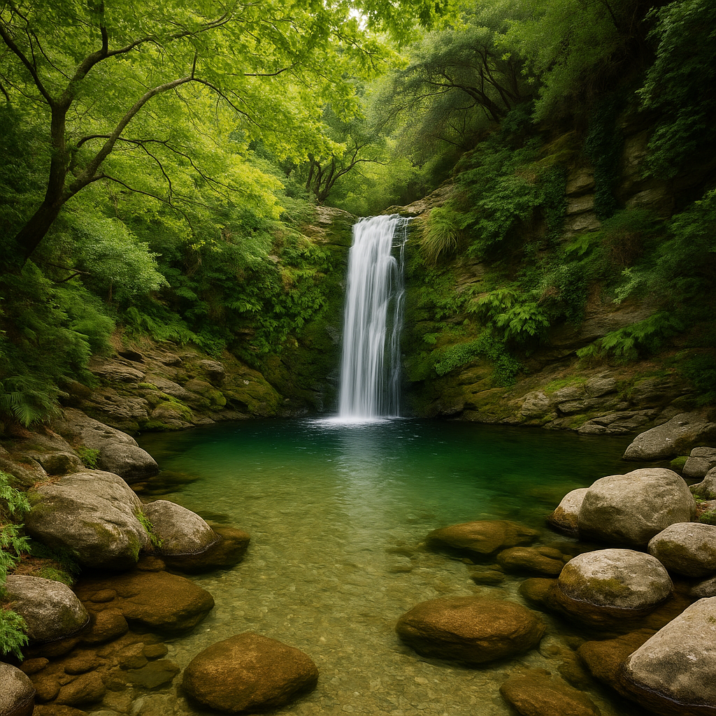 Randonnée jusqu’à la cascade de Pithara
