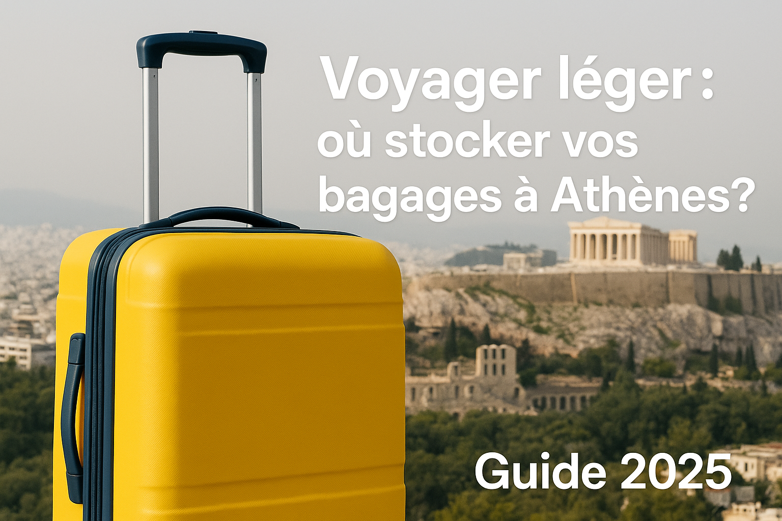 où stocker vos bagages à Athènes ? (Guide 2025)
