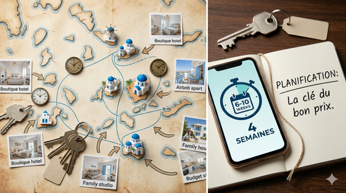 choisir son hotel dans les cyclades