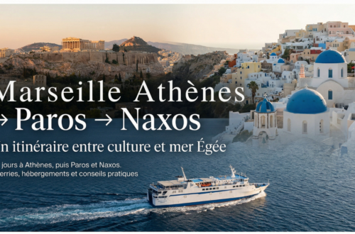 les cyclades depuis marseille