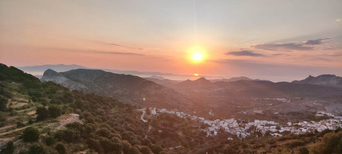 coucher de soleil naxos