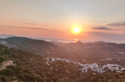 coucher de soleil naxos
