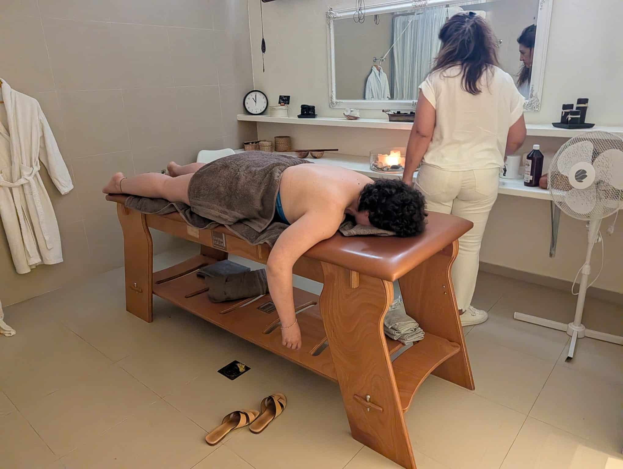 Spa de l'hôtel Anthea Tinos