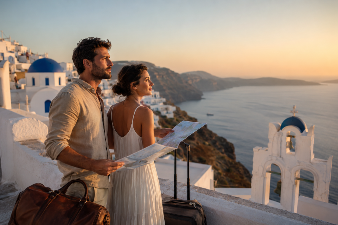 cyclades en couple