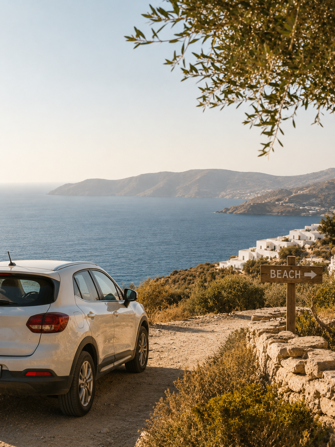 Louer une voiture à Paros